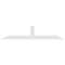 Ekena Millwork Portland Architectural Grade PVC Gable Bracket, 72"W x 15"H x 2"D x 4"F, 5/12 Pitch GBP072X15X0204POR00 - alternate 5